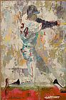 Leroy Neiman Canvas Paintings - Willie Mays b